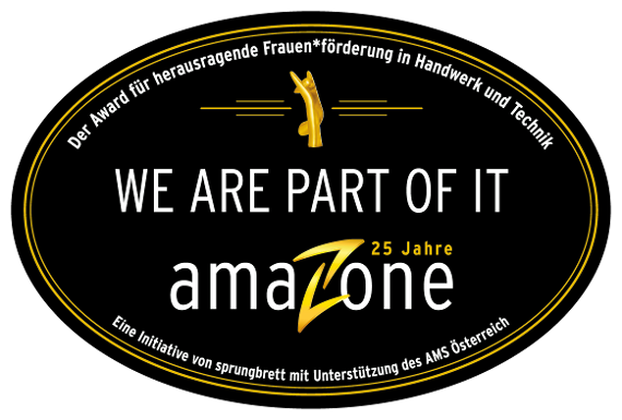 amaZone Award-Plakette