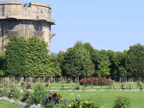 Achtung keine Liegewiese: Das Paterre im Augarten