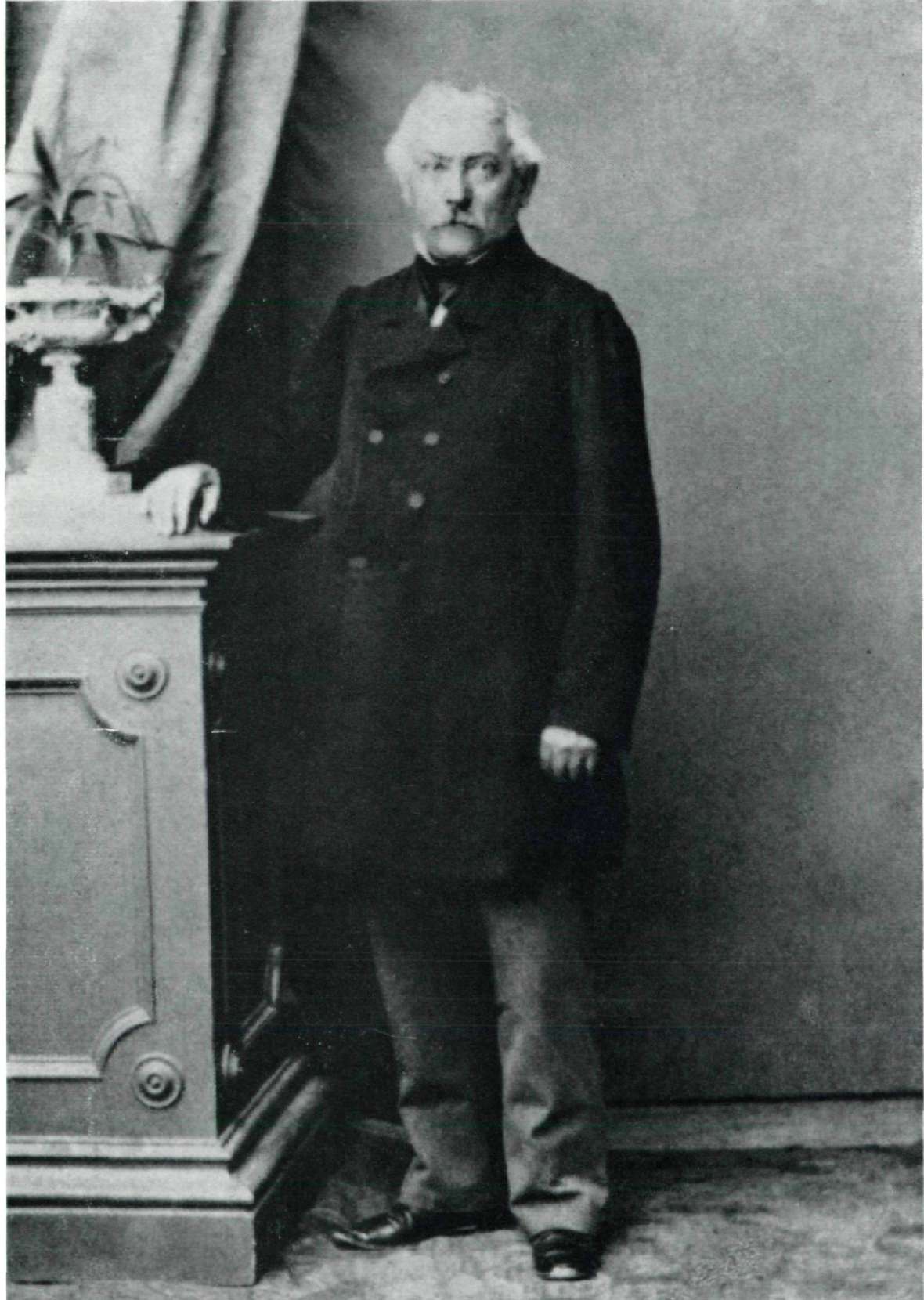 Fotografie des Hofgartendirektors Heinrich Wilhelm Schott