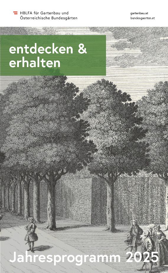 Umschlag des Jahresprogramms 2025