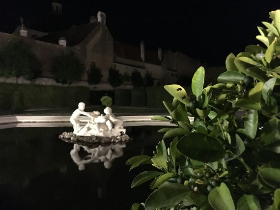 Nachts im Belvedere